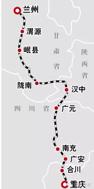 最新！蘭渝鐵路路基工程完成，廣元至重慶北段項目招標