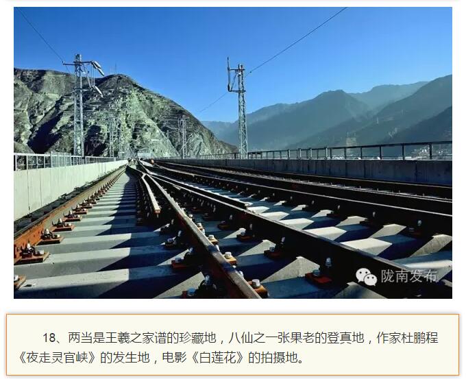 蘭渝鐵路最早由孫中山先生提出？在隴南，你不知道的事兒還有……
