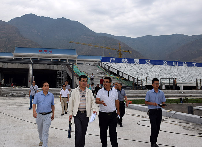 省、市聯合工作組蒞臨階州廣場檢查指導工作