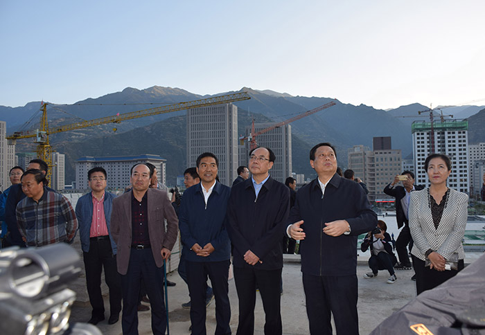 全國、省市政協委員體驗蘭渝鐵路、視察階州廣場