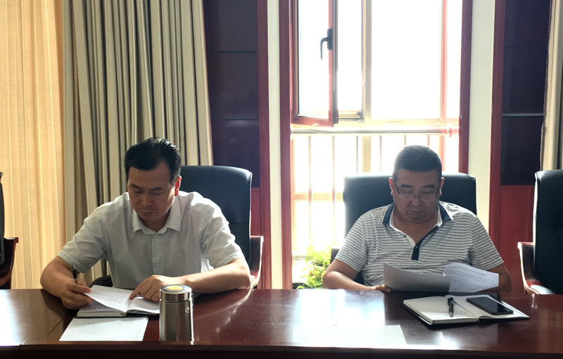 隴南市龍江城鄉發展集團公司召開第二次學習貫徹省第十三次黨代會精神會議