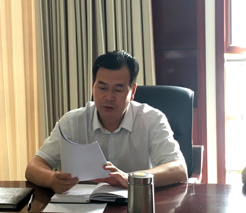 隴南市龍江城鄉發展集團公司召開第二次學習貫徹省第十三次黨代會精神會議