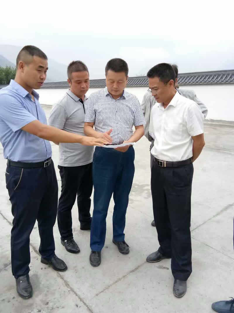 副總經理孫宏雷一行赴子公司檢查指導工作