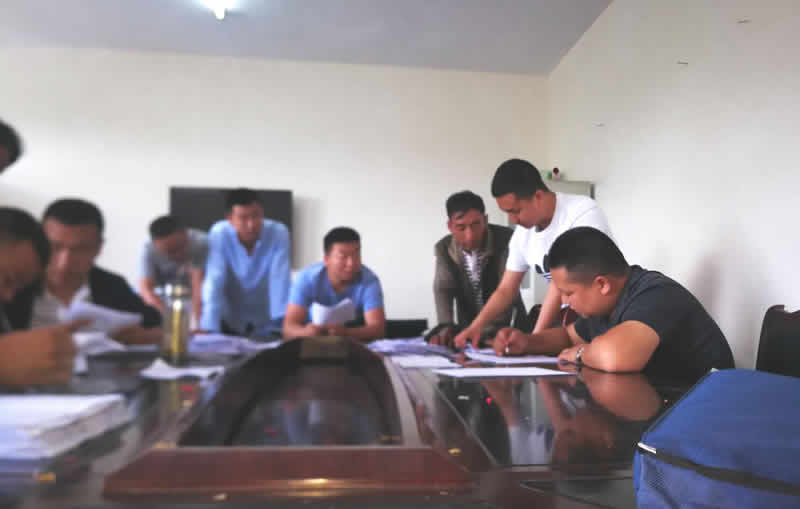 市龍江城鄉發展集團深入幫扶村開展突出問題排查整改落實工作