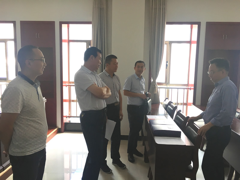 市委黨的建設工作第六督查調研組督查指導市龍江城鄉發展集團公司黨建工作