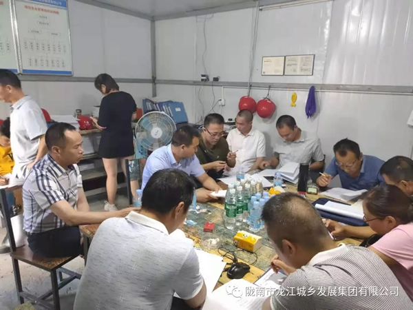 龍江·雙子座商住小區項目順利通過主體結構驗收