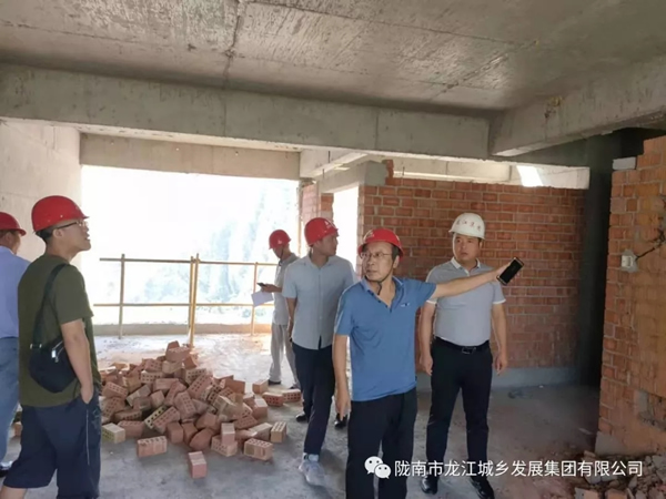 龍江·雙子座商住小區項目順利通過主體結構驗收