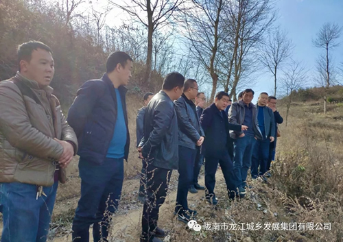 市龍江集團在文縣橋頭鎮安子坡村開展“解難題、辦實事、送溫暖”活動